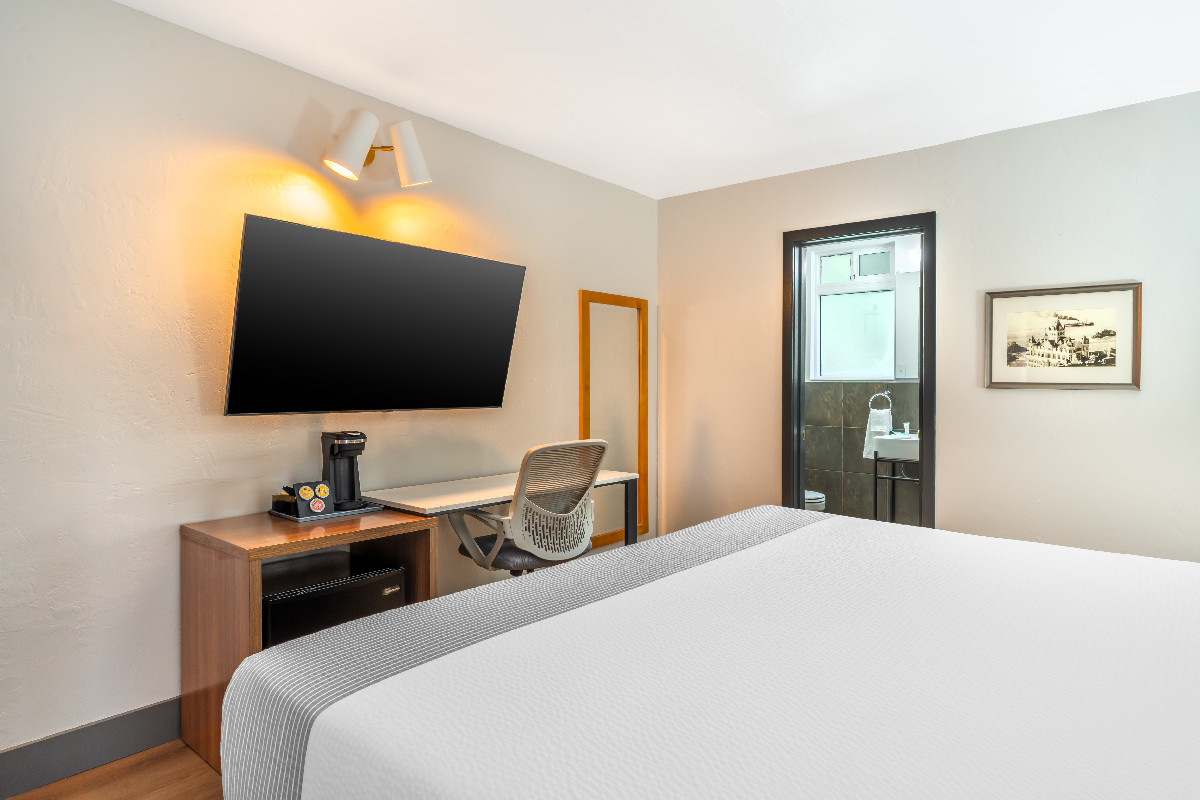 1 King Bed